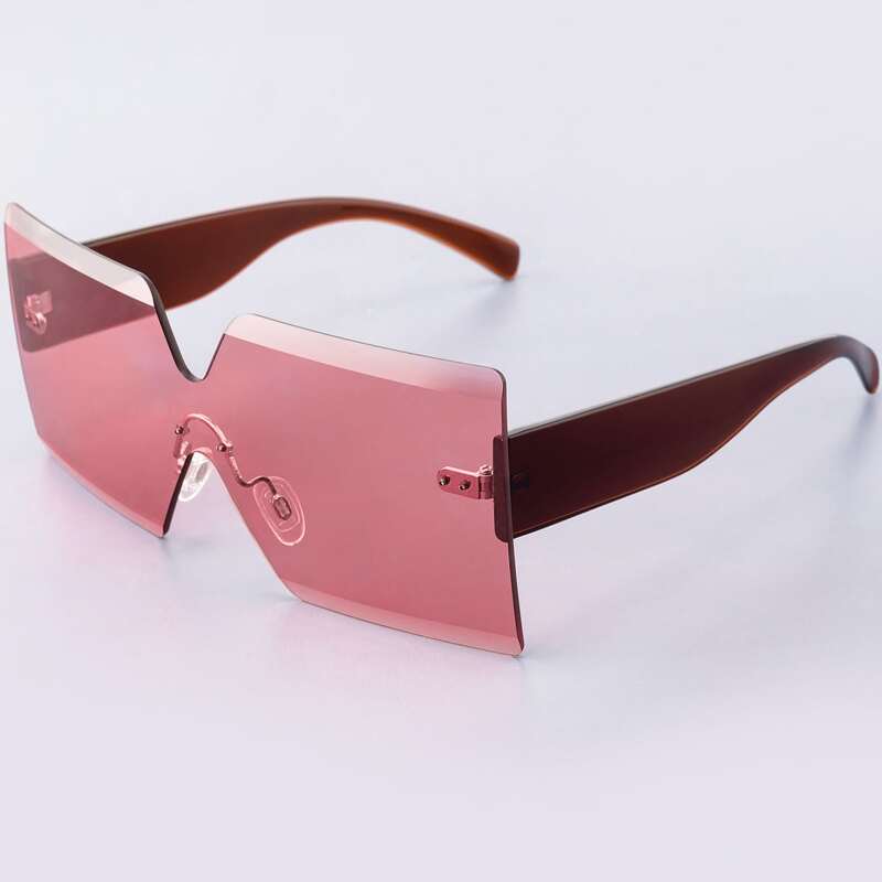 

Tinted Lens Rimless Sunglasses