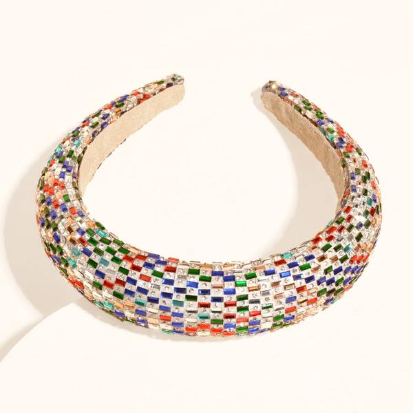 

Rhinestone Decor Headband, Multicolor