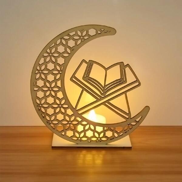 

Moon Shaped Decorative Light, Yellow