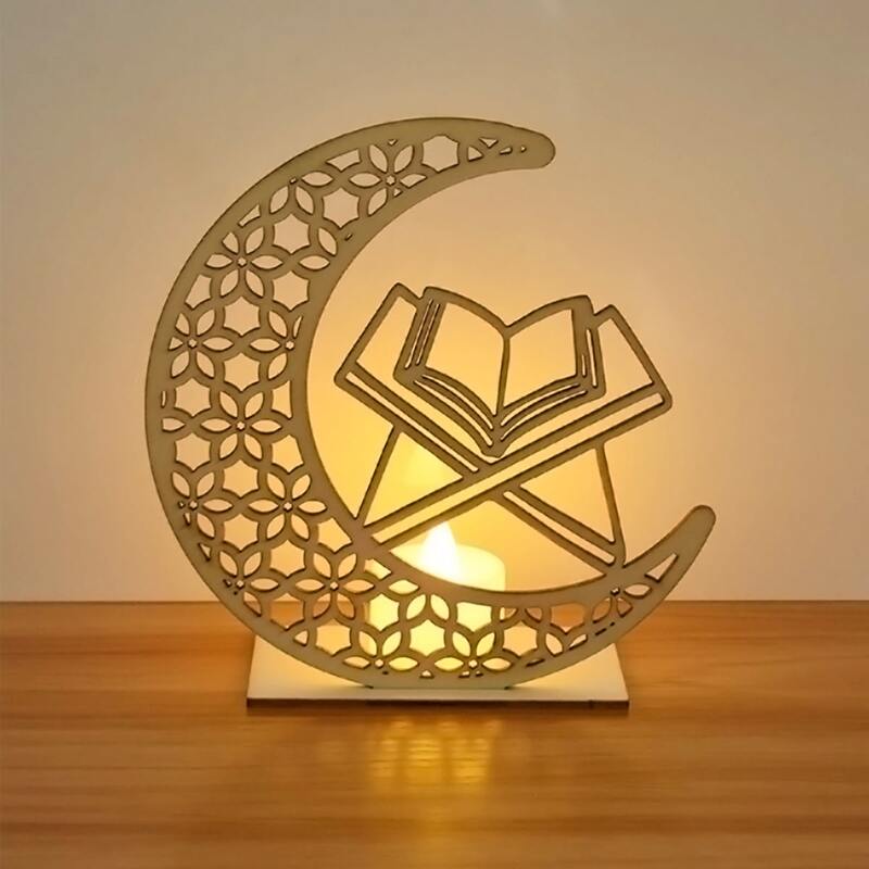 

Moon Shaped Decorative Light, Yellow