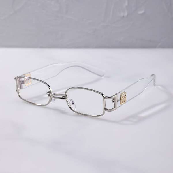 

Men Anti-blue Light Glasses, Silver