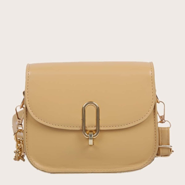 

Metal Lock Saddle Bag, Yellow