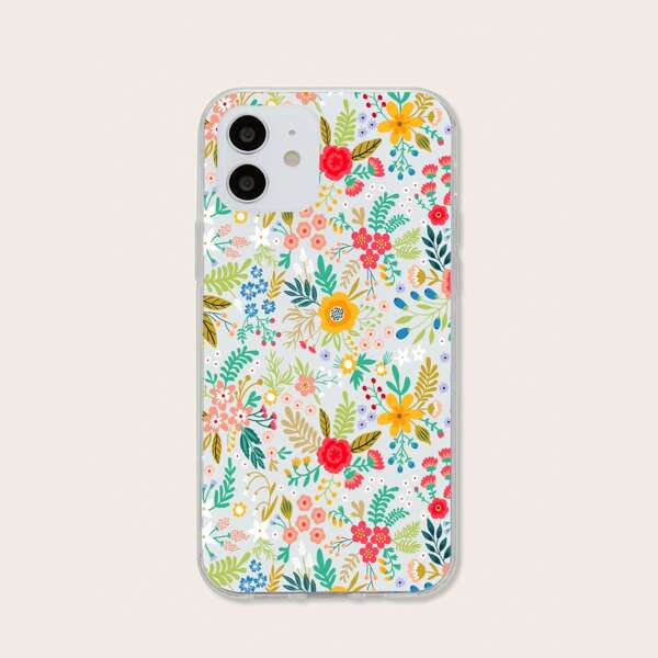 

Ditsy Floral Clear Phone Case, Multicolor