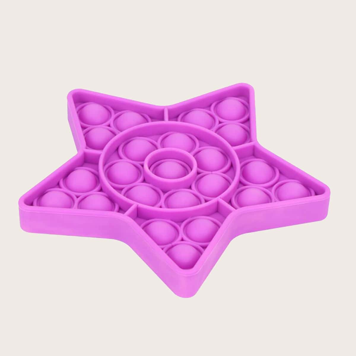 

1pc Star Push Bubble Toy, Purple