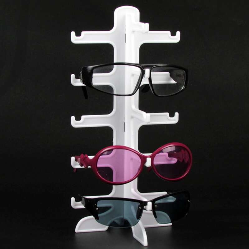 

1pc 5Tiers Sunglasses Display Rack, White