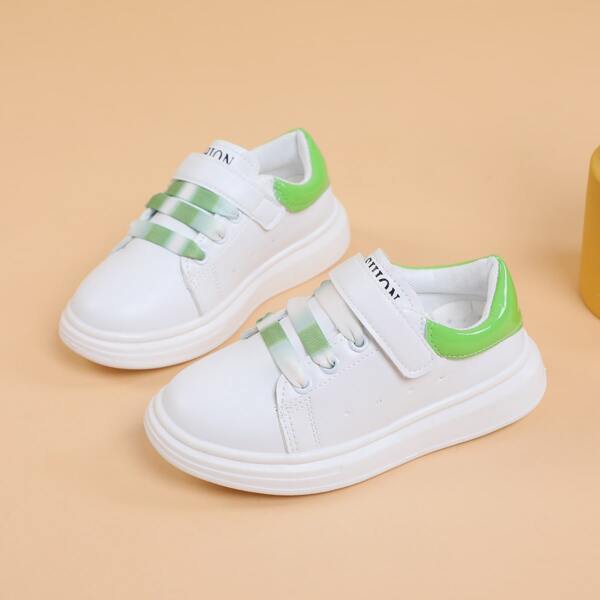 

Girls Velcro Strap Skate Shoes, White
