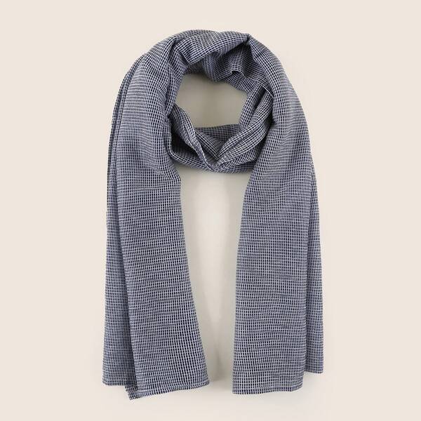 

1pc Simple Scarf, Grey