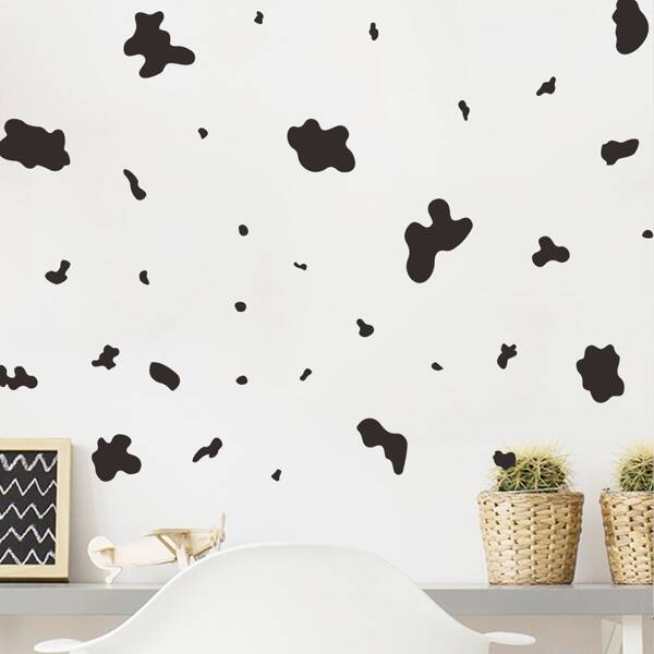 

Graphic Print Wall Sticker, Black