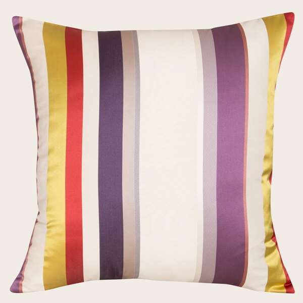 

Striped Pattern Cushion Cover Without Filler, Multicolor