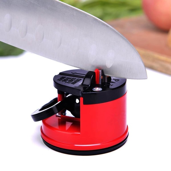 

1pc Knife Sharpener, Red