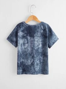 SHEIN Boys Tie Dye Top - Multicolor - View 2