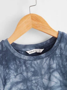 SHEIN Boys Tie Dye Top - Multicolor - View 3