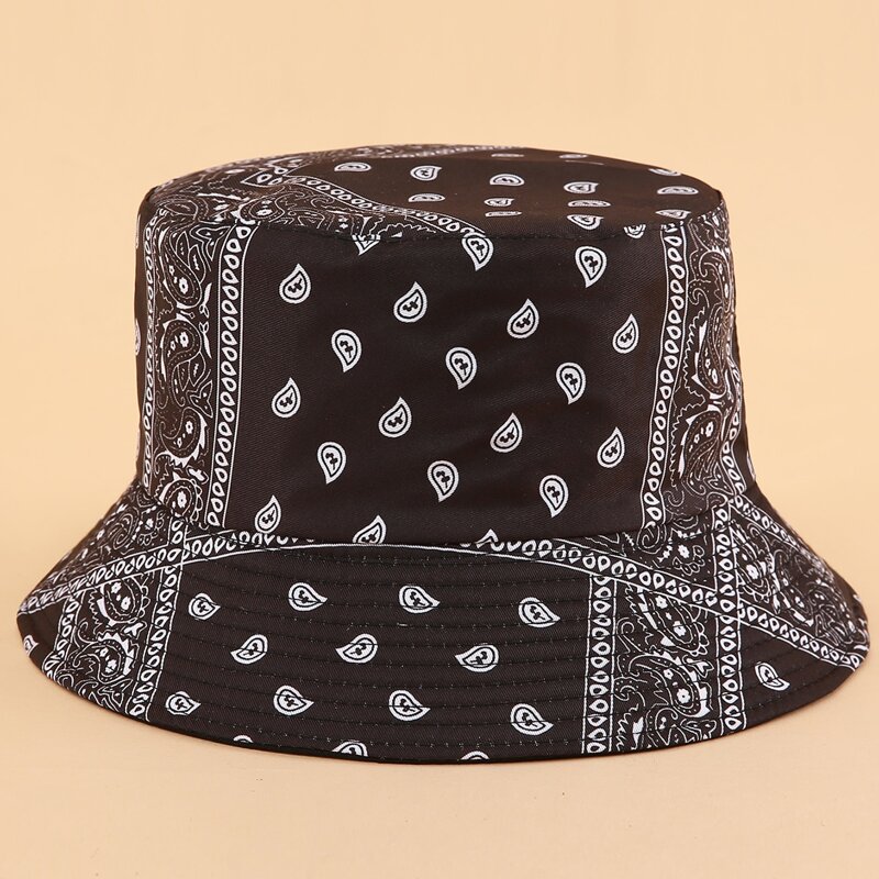 

Paisley Bucket Hat, Black