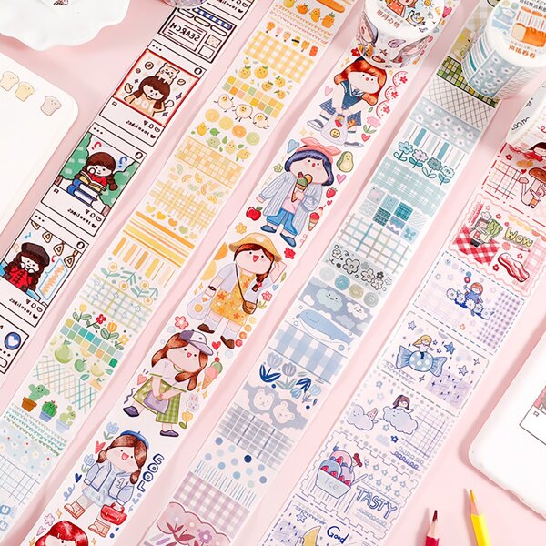 

1pc Cartoon Graphic Random Strap Sticker, Multicolor