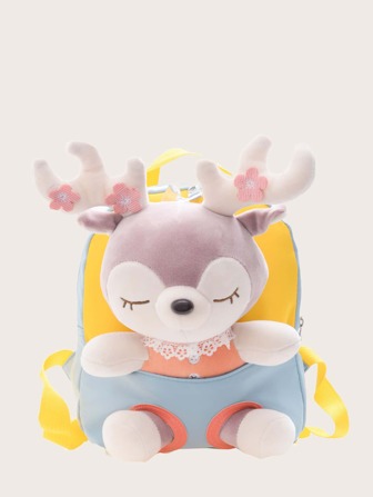 女孩卡通裝飾後背包