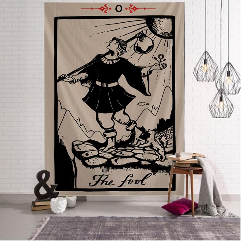 

Tarot Figure Graphic Tapestry, Multicolor