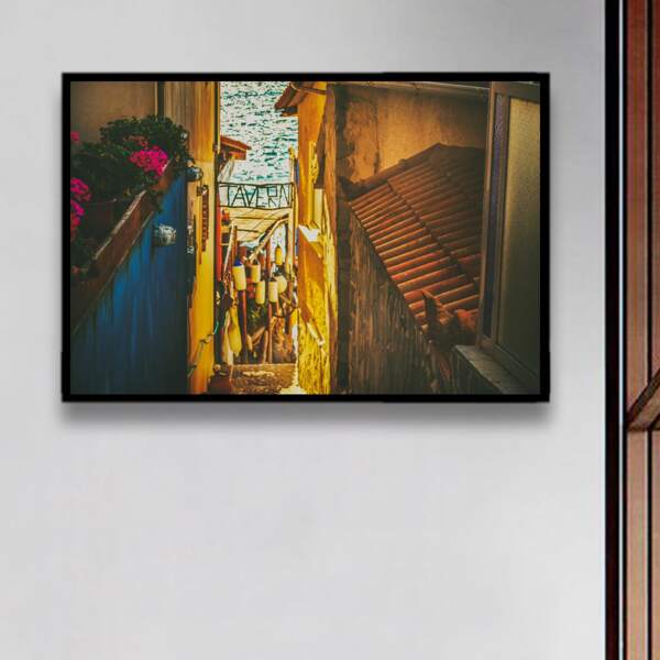 

Landscape Print DIY Diamond Unframed Painting, Multicolor