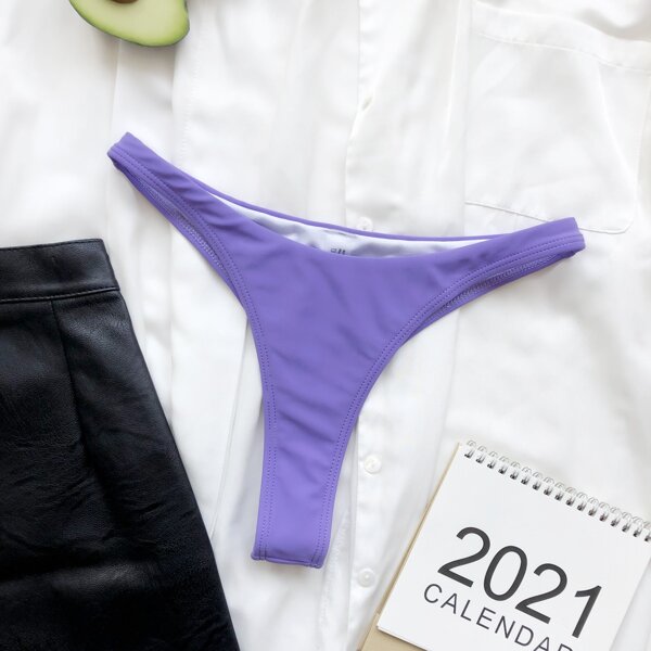 

High Cut Bikini Panty, Purple