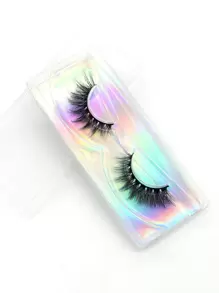 1对浓密睫毛 - 黑色 - 查看 4