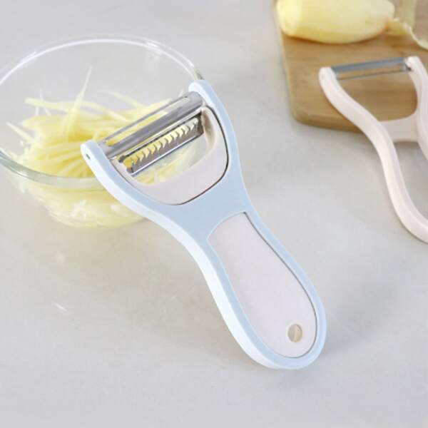 

1pc Random Color 2 In 1 Peeler, Multicolor
