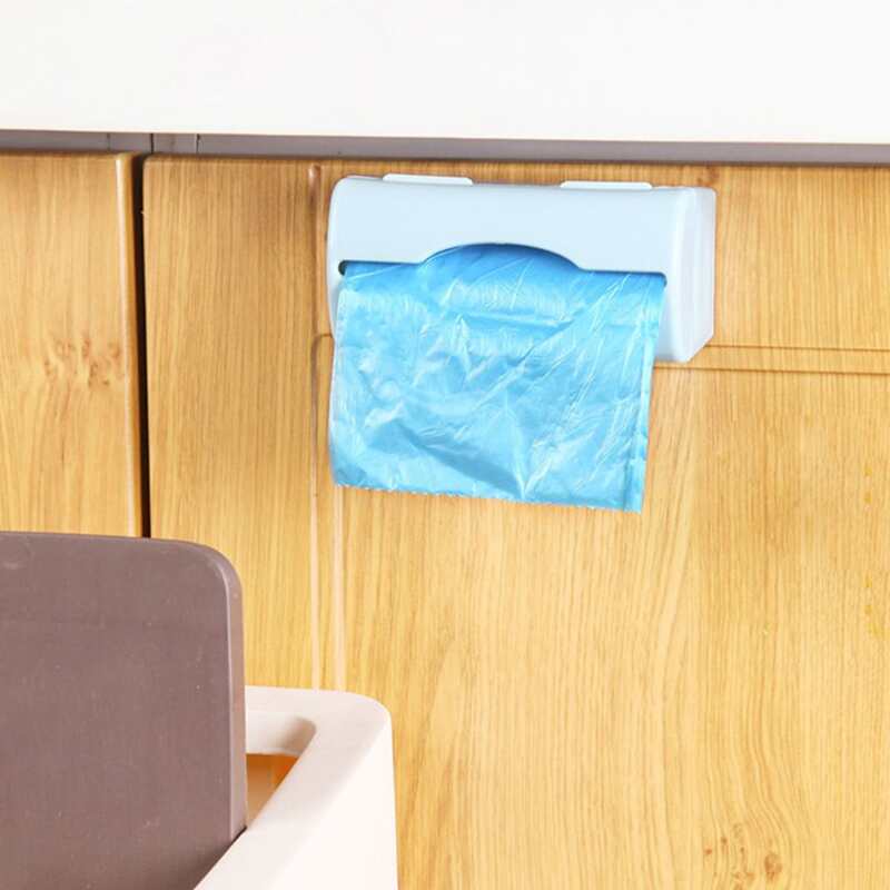 

1pc Wall Mounted Disposable Bag Dispenser, Multicolor