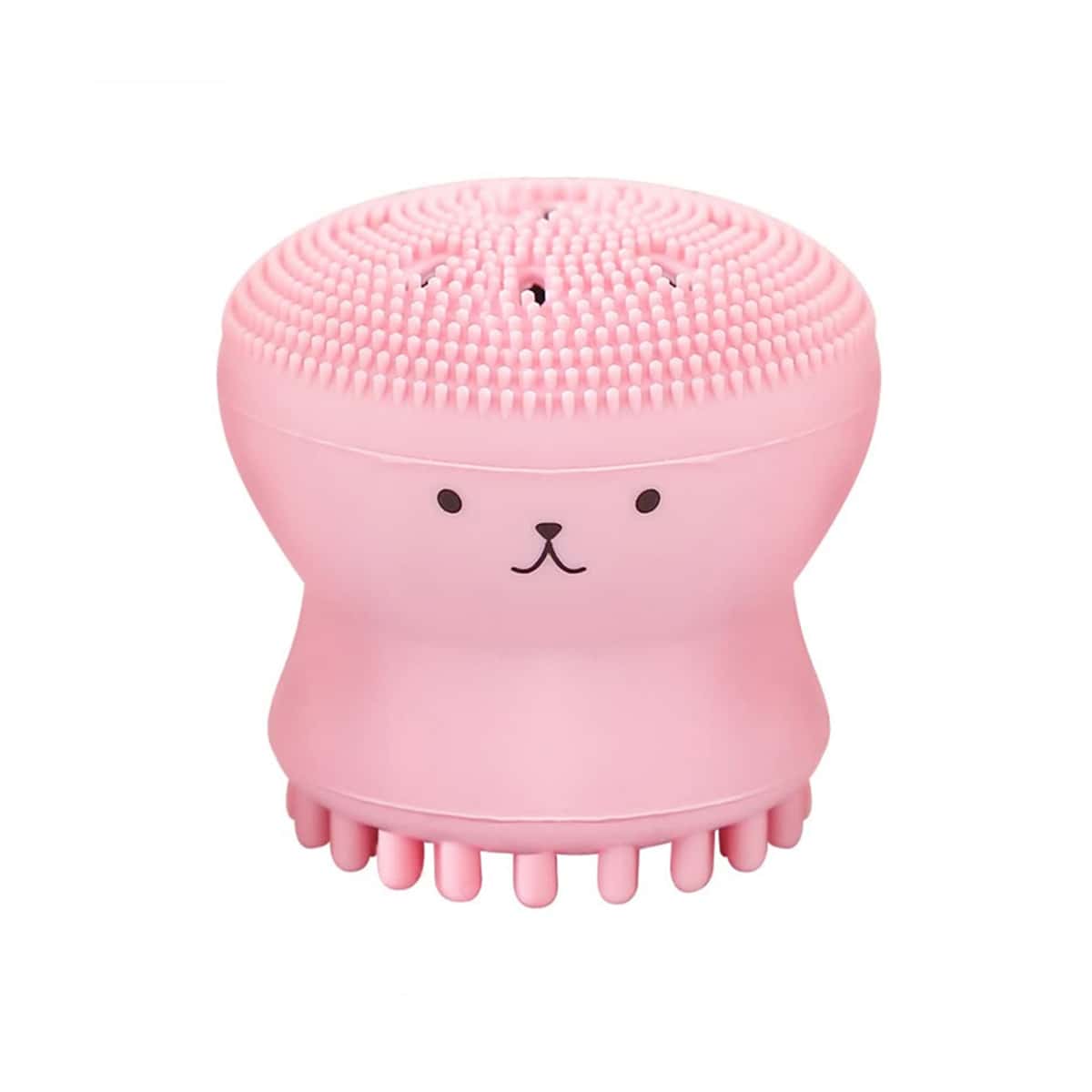 

1pc Silicone Face Cleansing Brush, Pink