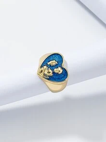 Nhẫn trang trí hình - Vàng - Xem 2