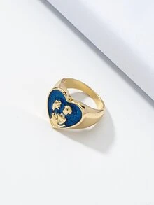 Nhẫn trang trí hình - Vàng - Xem 3