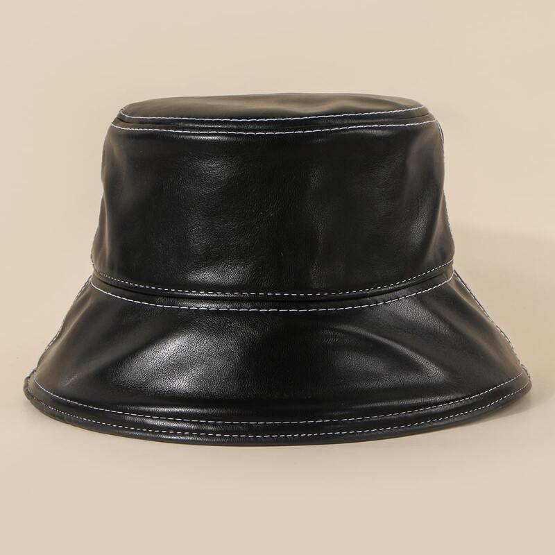 

PU Bucket Hat, Black