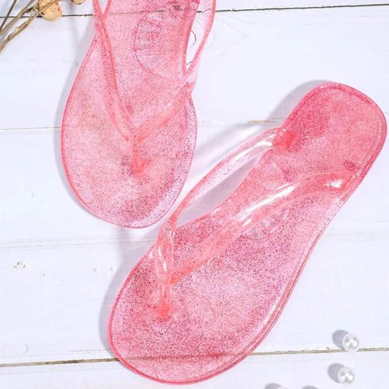 

Glitter Flip Flops, Pink