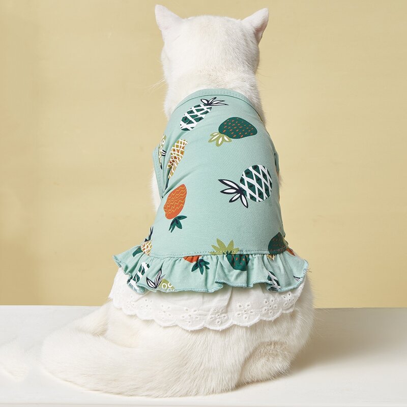 

Pineapple Print Pet Dress, Multicolor