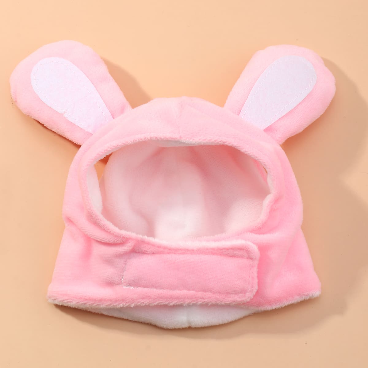 

1pc Rabbit Ear Detail Pet Hat, Pink
