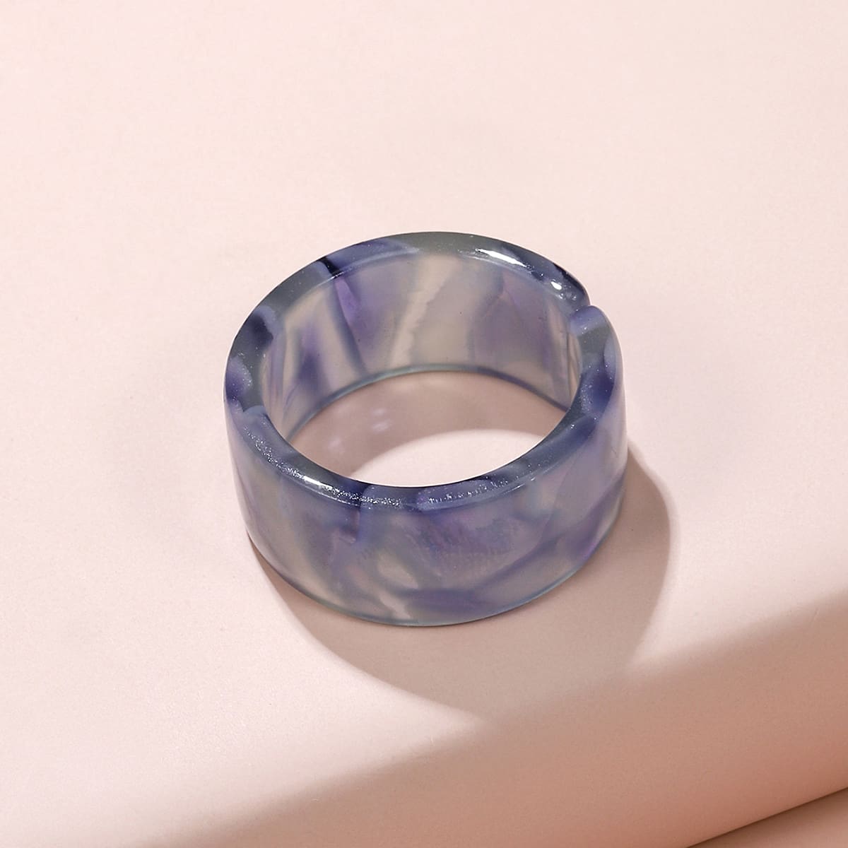 

1pc Resin Ring, Multicolor