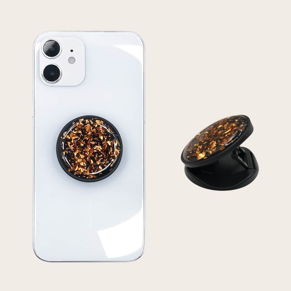 

Glitter Rabbit Pop-Out Phone Grip, Multicolor