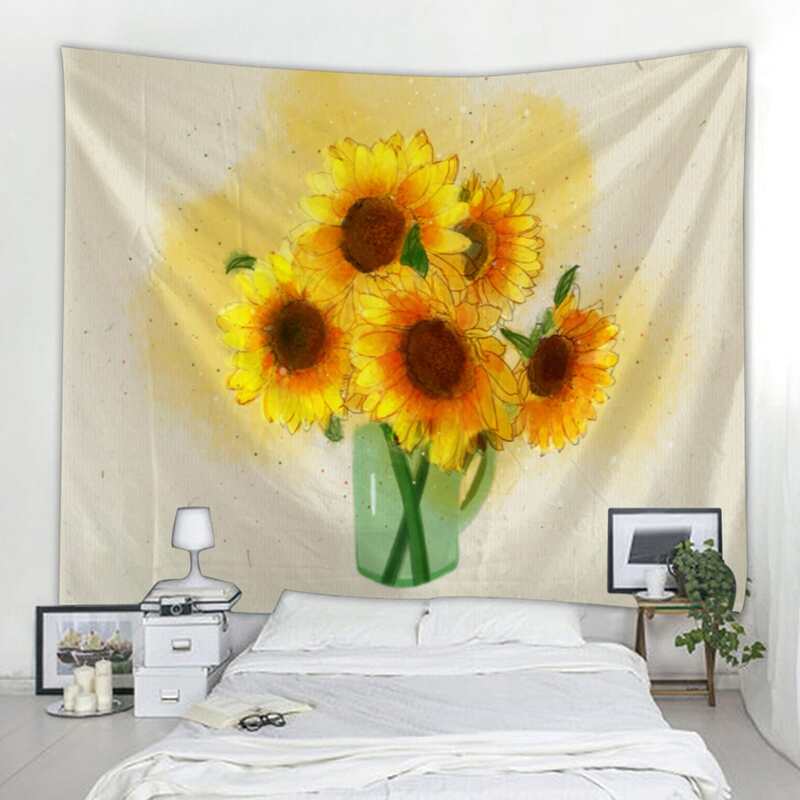 

Sunflower Graphic Tapestry, Multicolor