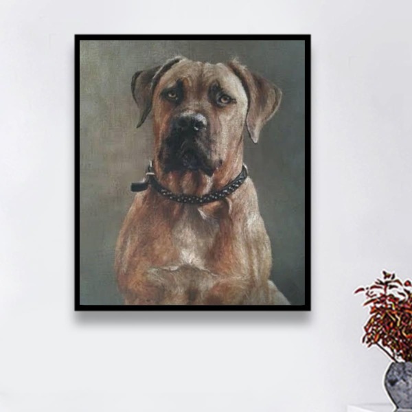 

Dog Pattern Diamond Painting Without Frame, Multicolor