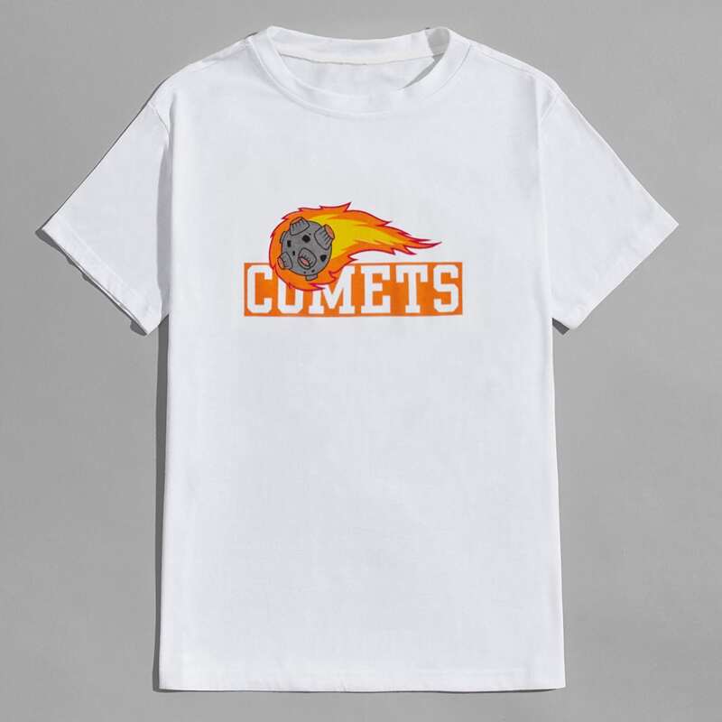 

Guys Letter Graphic Tee, White