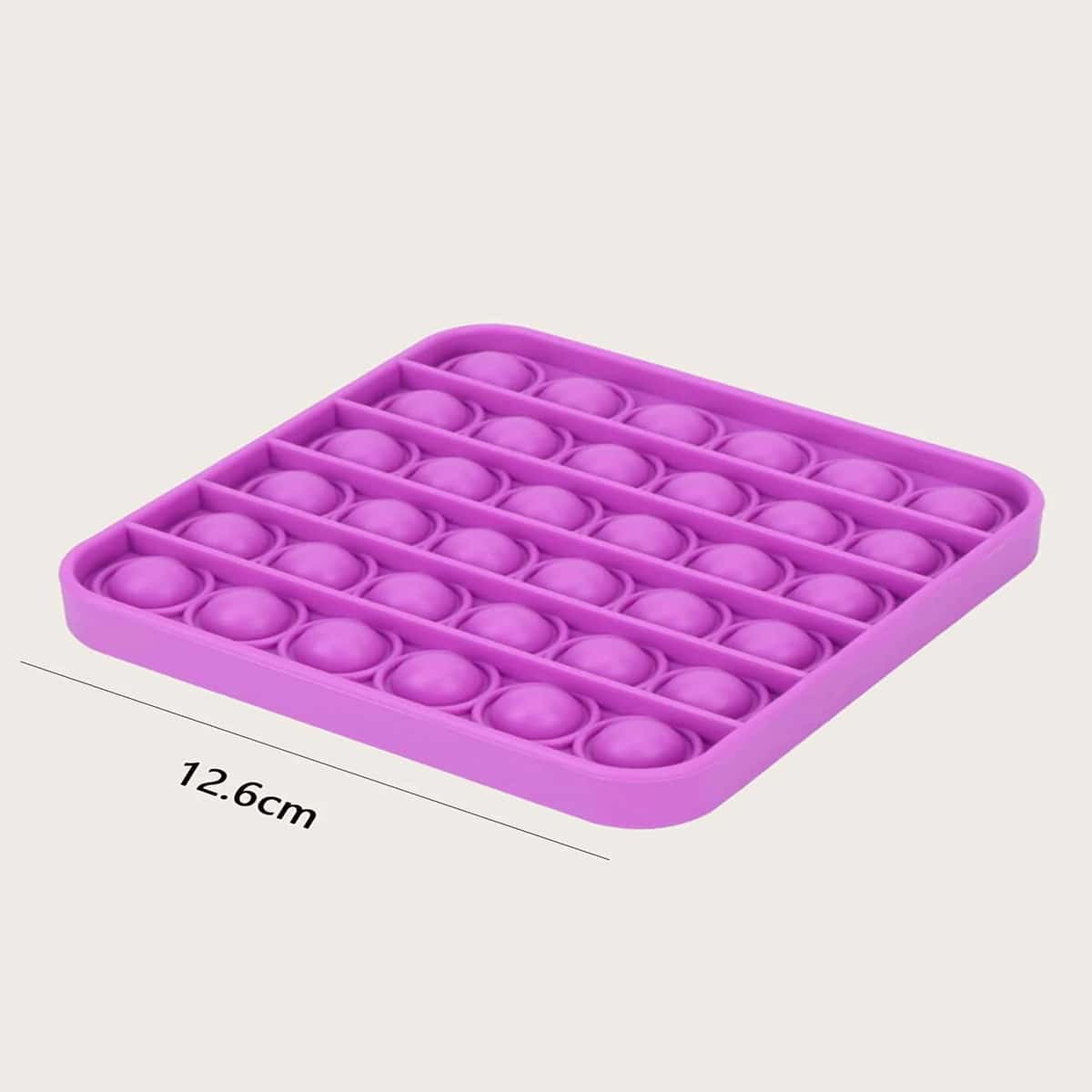 

1pc Push Bubble Decompression Toy, Purple