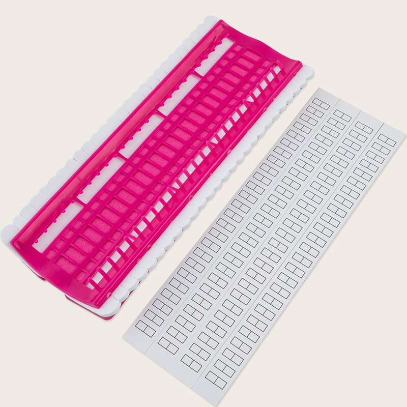 

50 Positions Embroidery Thread Organizer, Hot pink