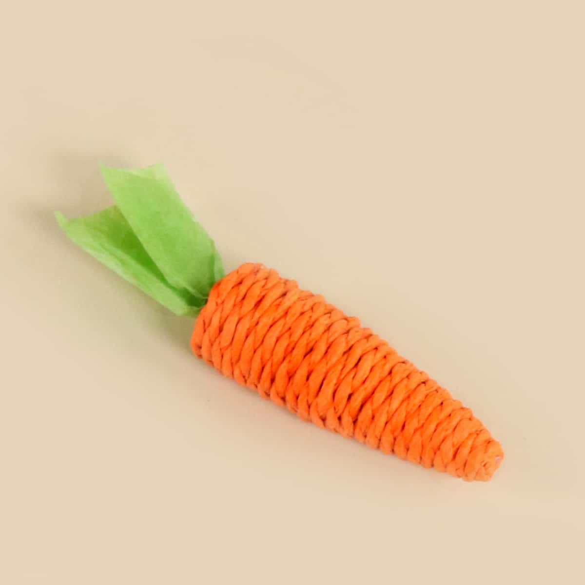 

Carrot Shaped Cat Toy, Orange