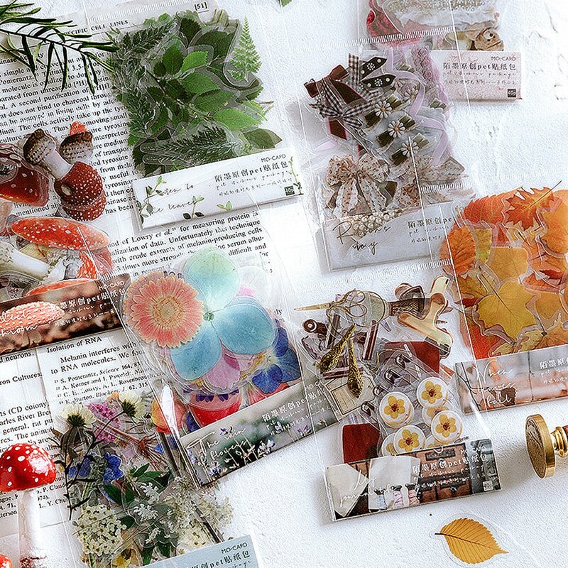 

40pcs Mixed Pattern Random Sticker, Multicolor