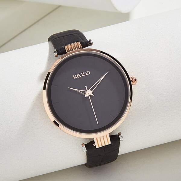 

Round Pointer Quartz Watch