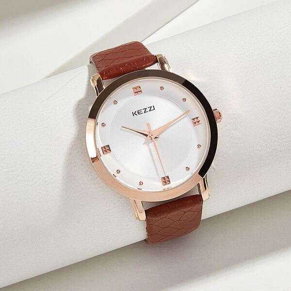 

Round Pointer Quartz Watch