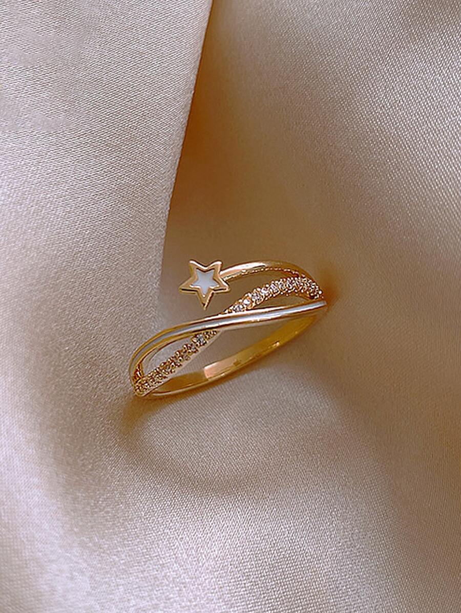 Vòng chi tiết ngôi sao - Vàng - Xem 1