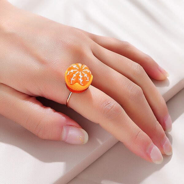 

Fruit Design Ring, Orange