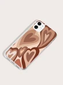 Heart Phone Case - Brown - View 2