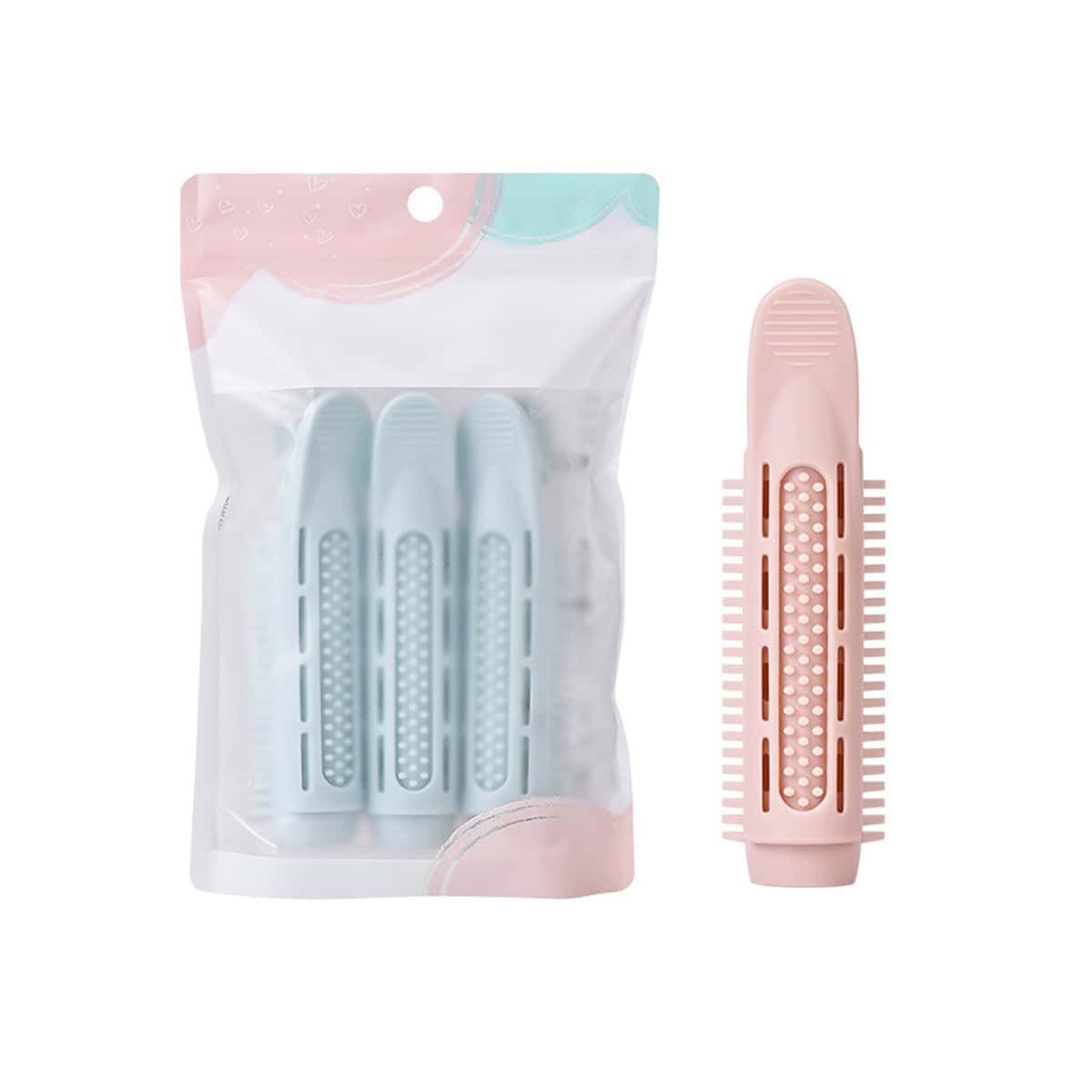 

3pcs Random Hair Roller, Multicolor