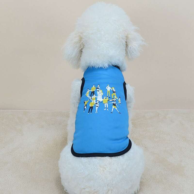 

Figure Graphic Pet Tank Top, Blue