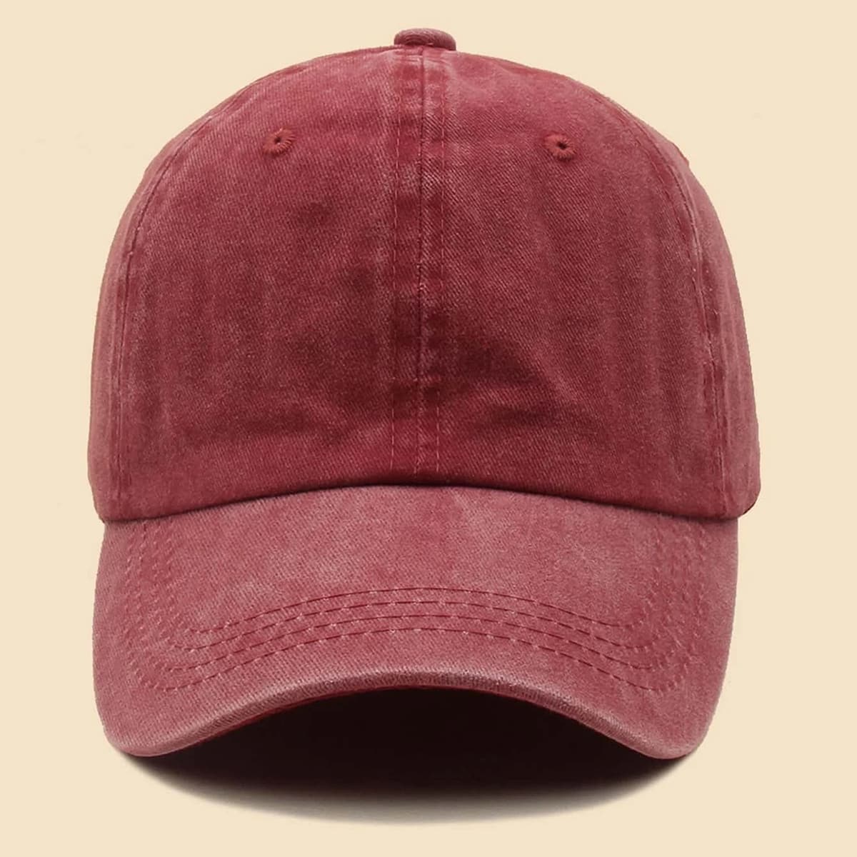 

Solid Baseball Cap, Maroon