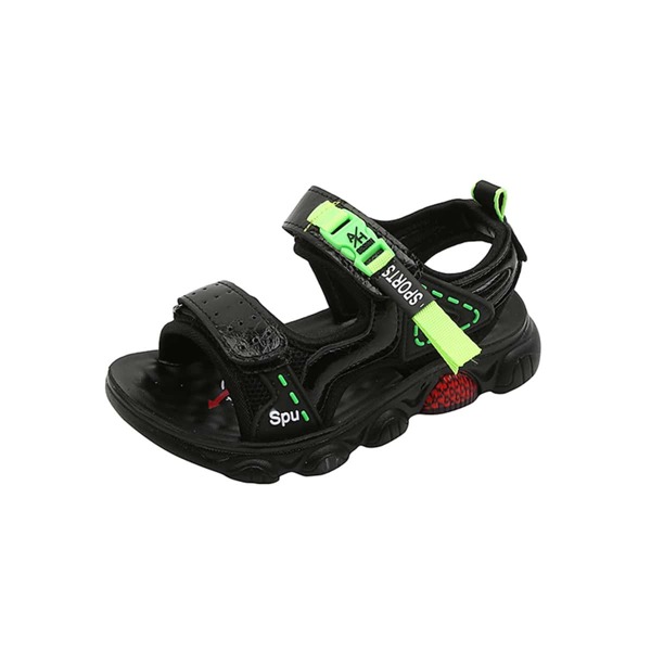 

Boys Release Buckle Decor Sport Sandals, Green